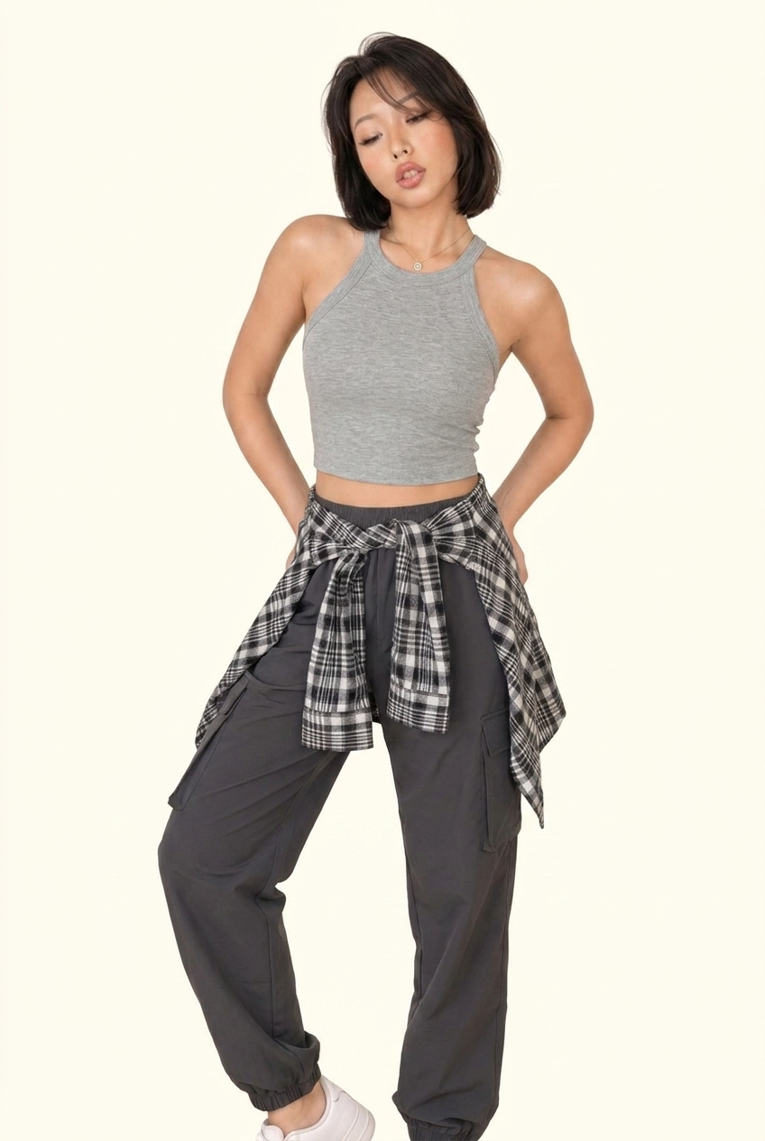 Elevated Rib Racer Active Top