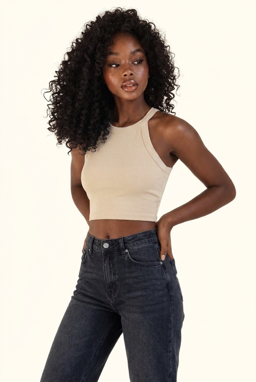 Elevated Rib Racer Active Top