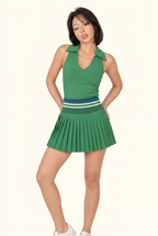 Ribbed Collared Court Sculpt Active Set