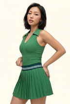 Ribbed Collared Court Sculpt Active Set