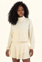 Sleek Court Jacket and Skirt Matching Set