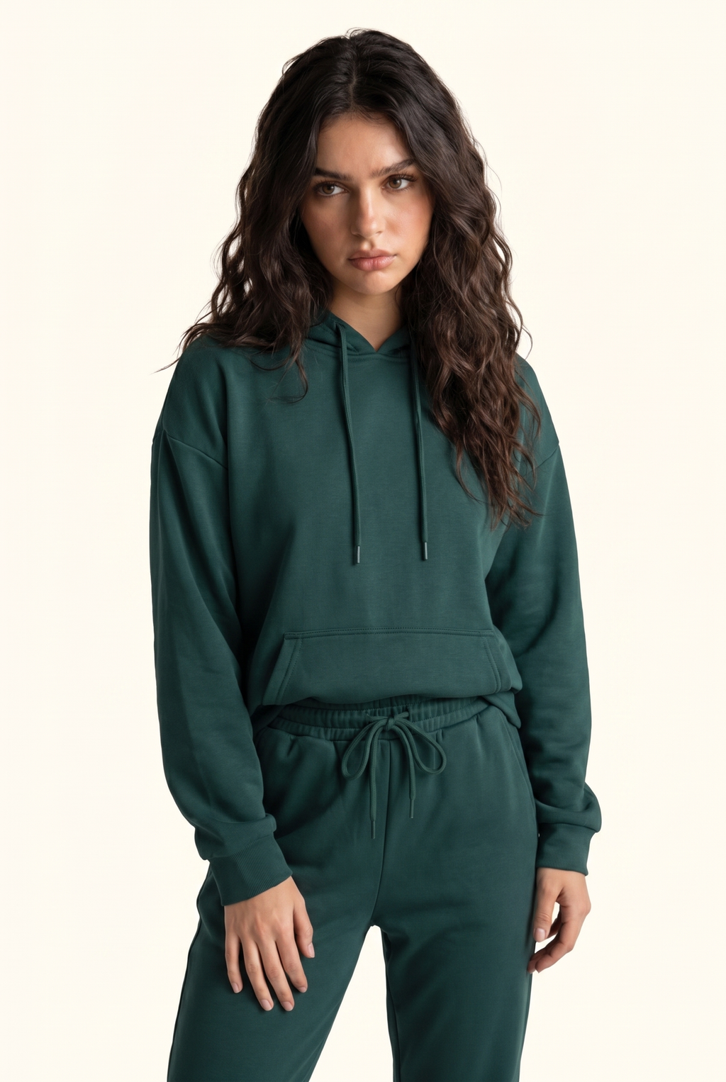 Soft Fleece Studio Hoodie Set