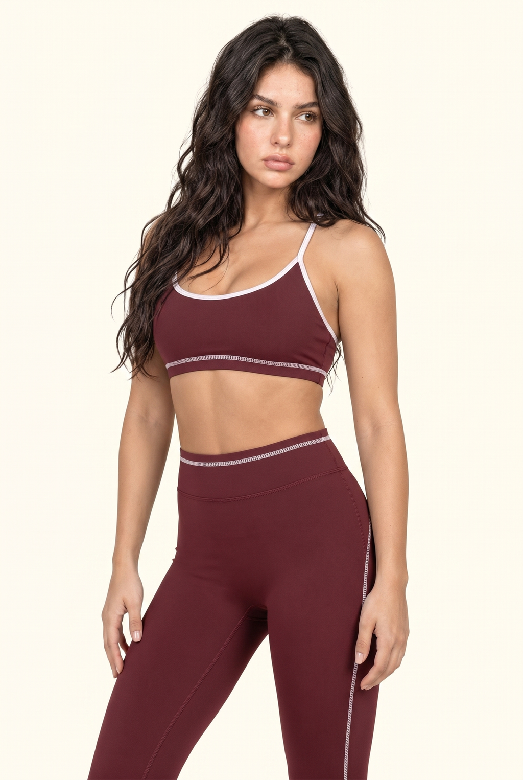 Contrast Piping Sculpt Studio Active Matching Set