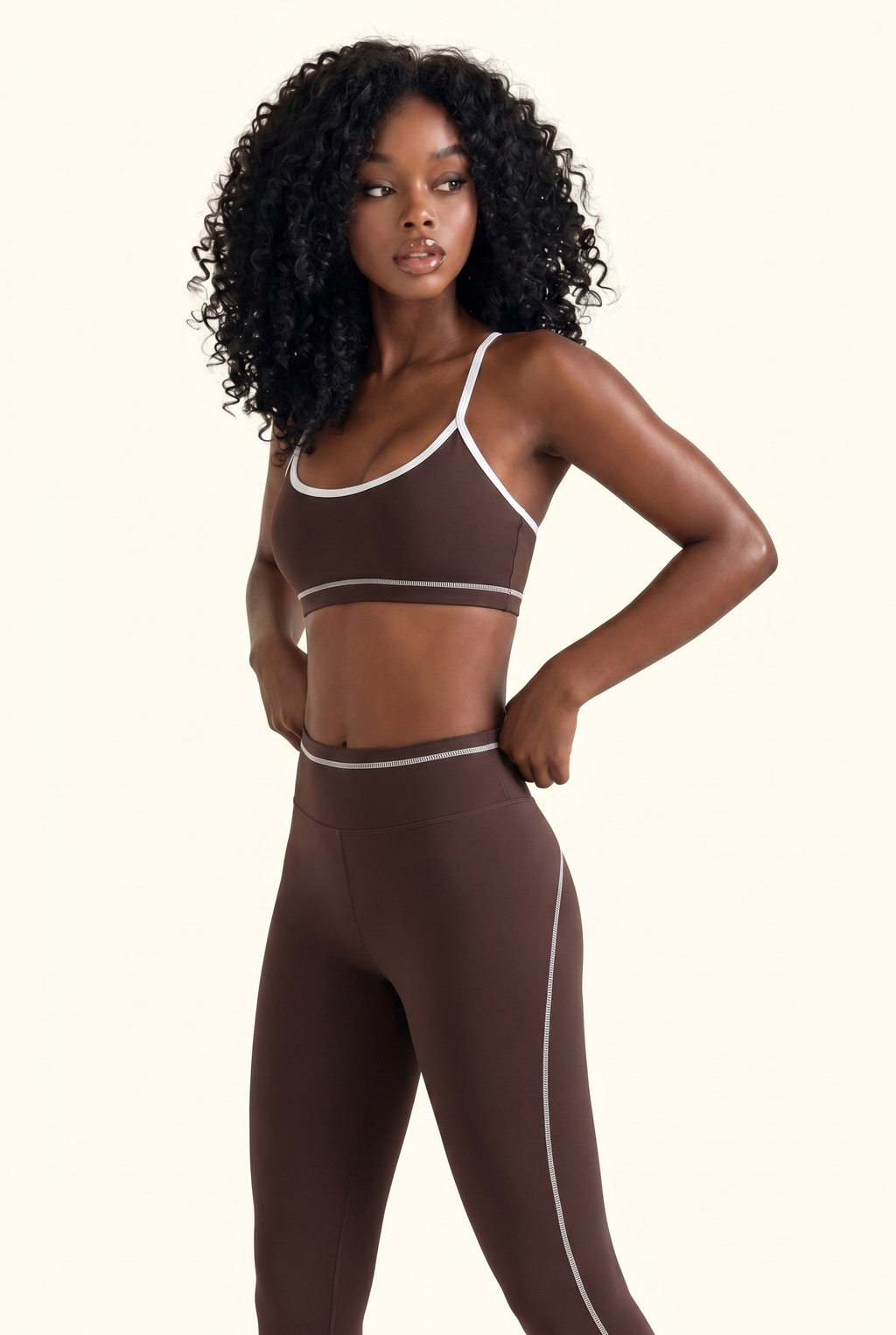 Contrast Piping Sculpt Studio Active Matching Set