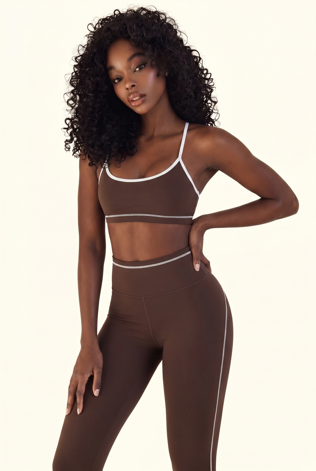 Contrast Piping Sculpt Studio Active Matching Set