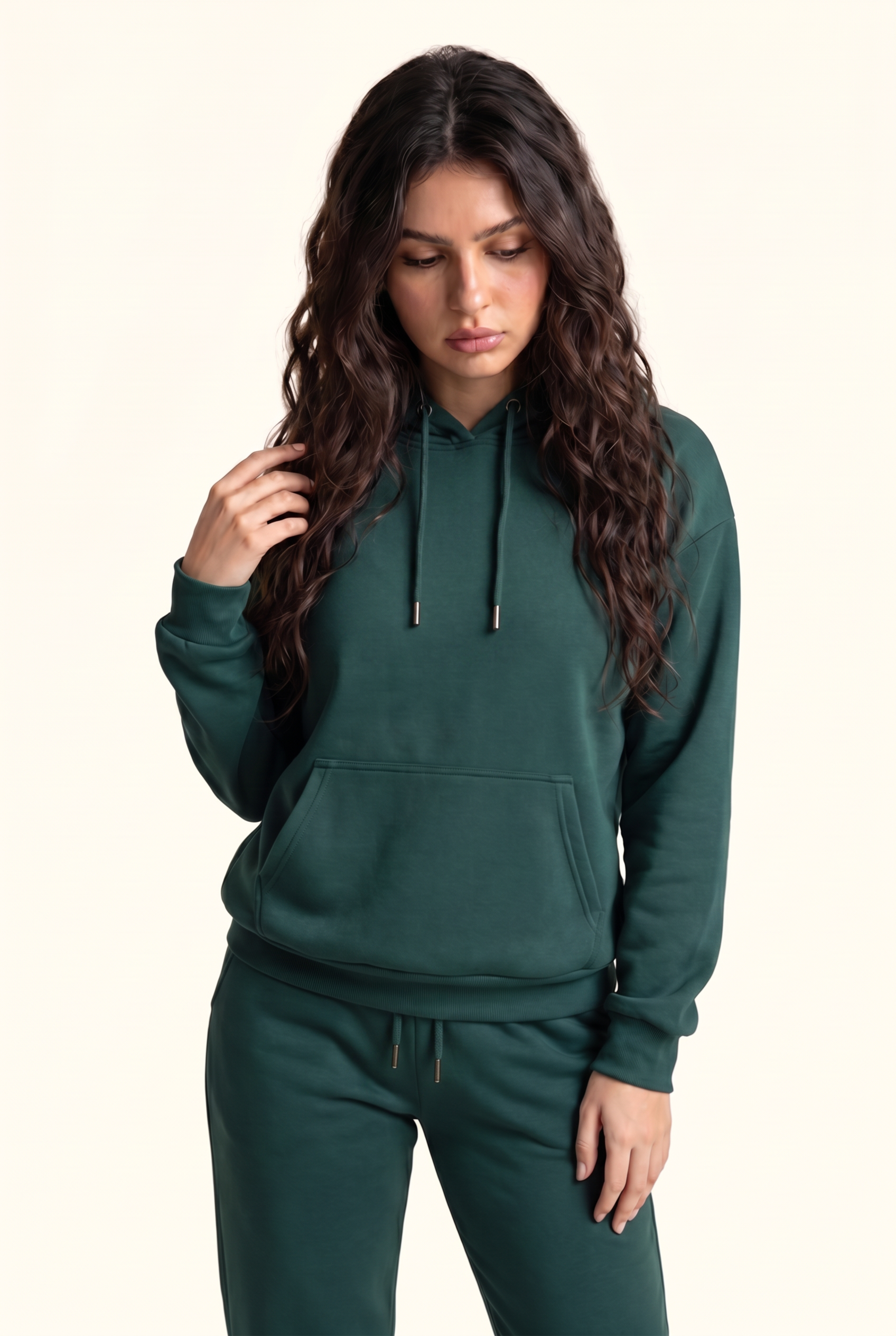 Soft Fleece Studio Hoodie Set
