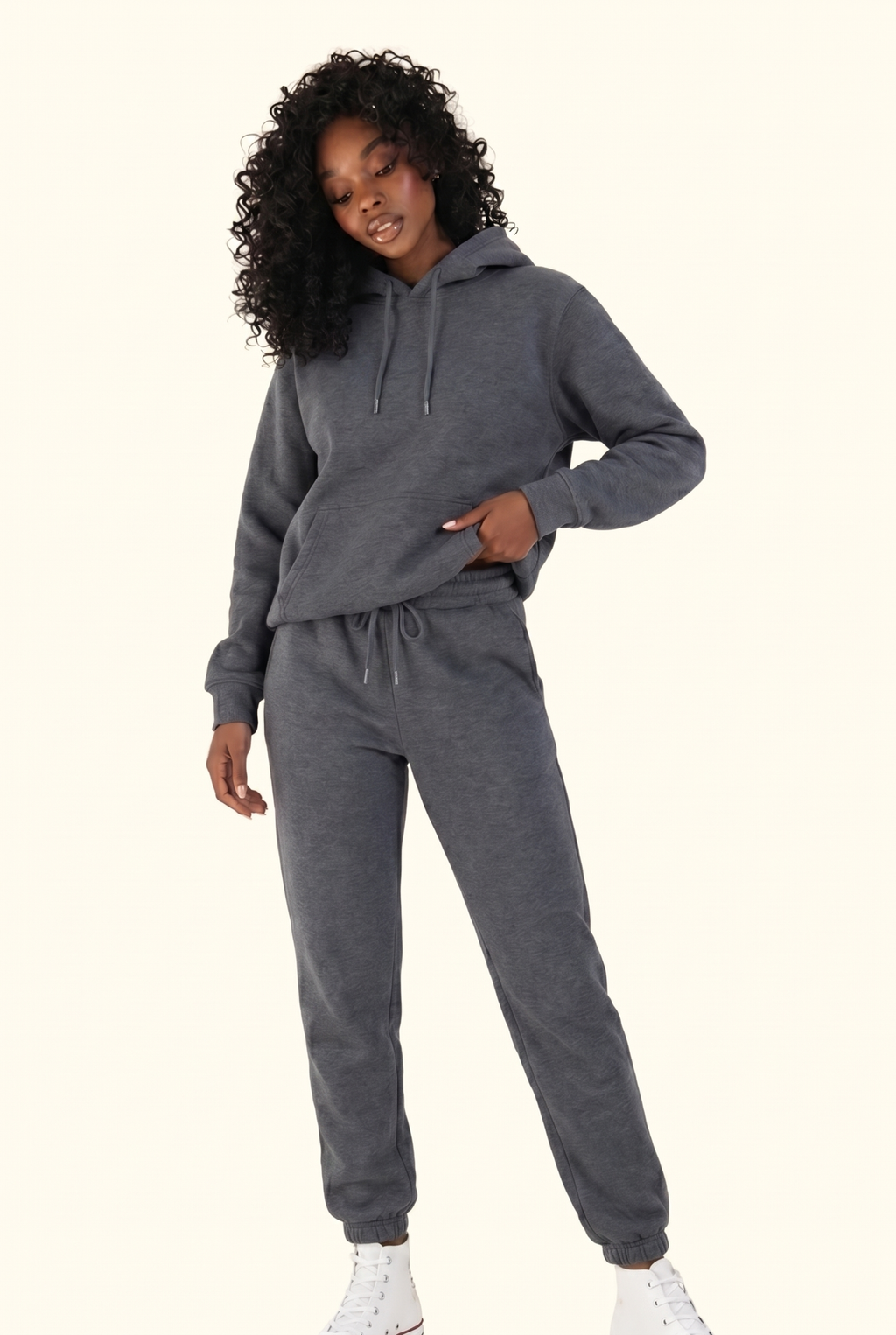 Soft Fleece Studio Hoodie Set