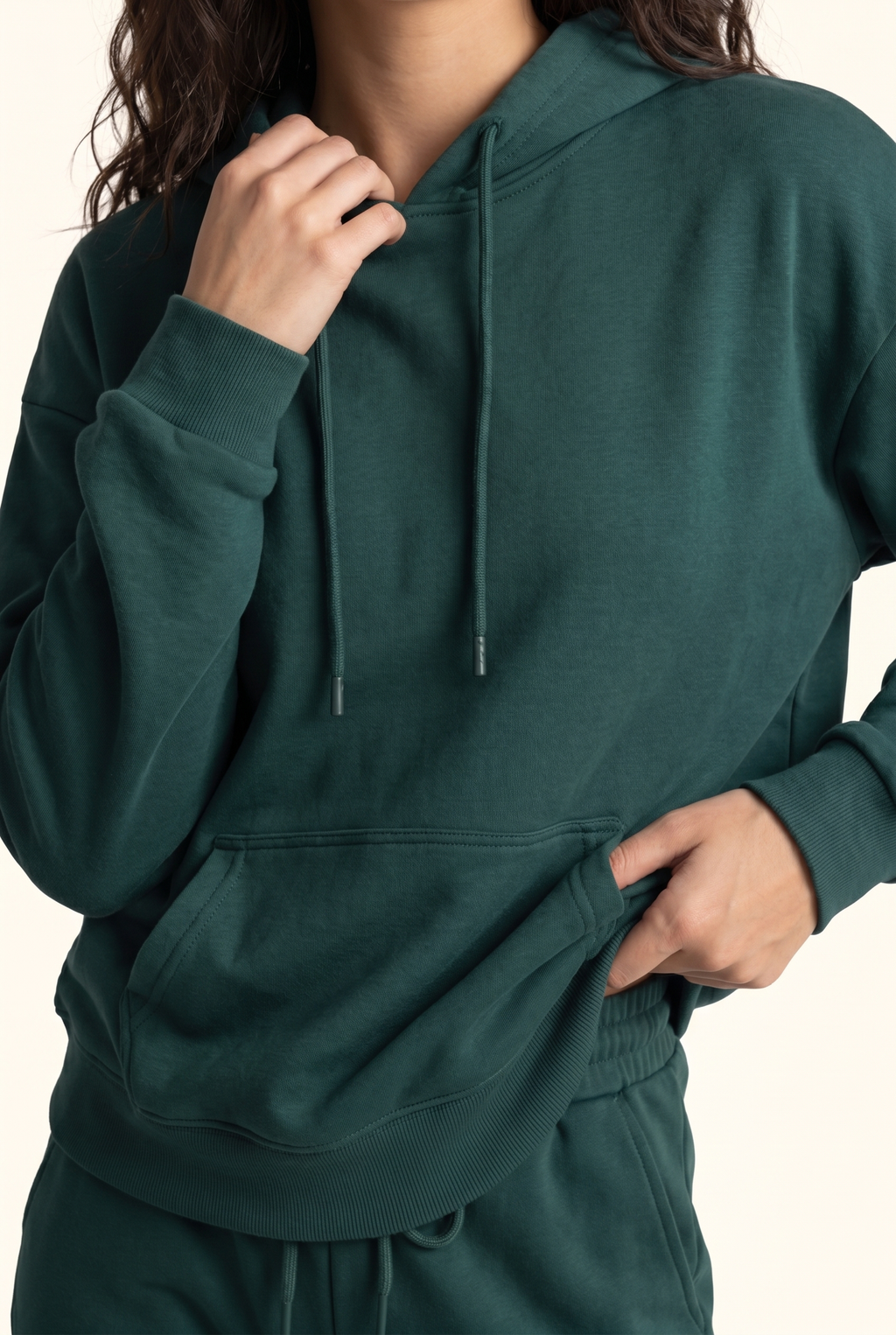 Soft Fleece Studio Hoodie Set