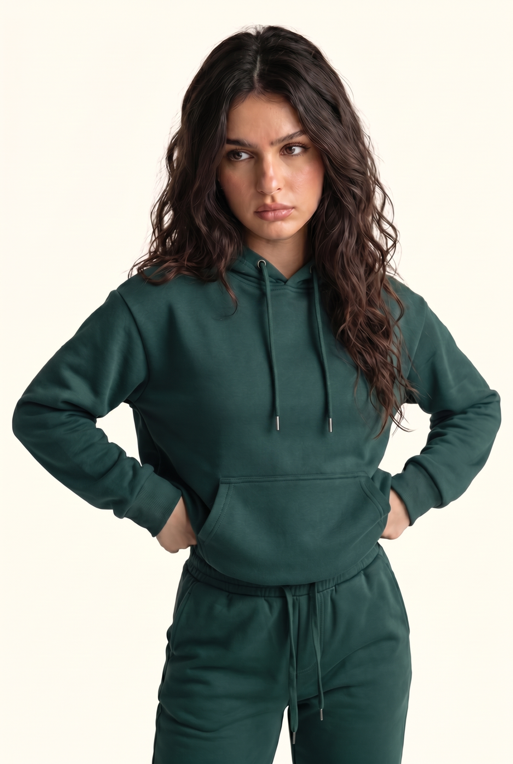 Soft Fleece Studio Hoodie Set