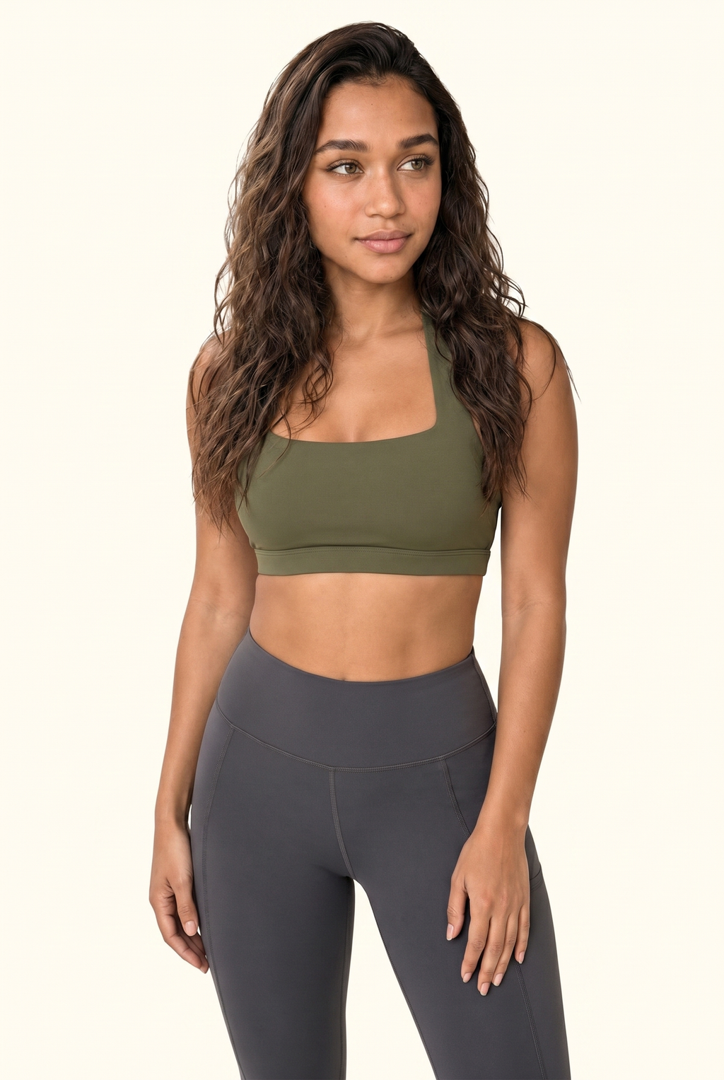 Sleek Contour Square Training Bra