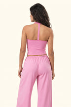 Smooth Fit Tank & Wide Leg Lounge Pant Matching Set