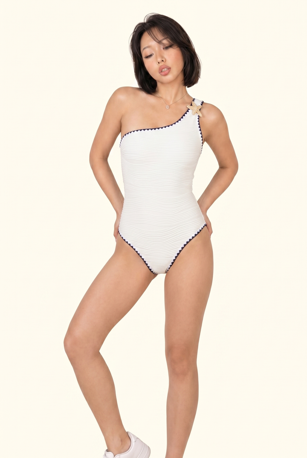 Wave One Swim Bodysuit