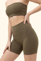 Sleek Sculpt Bandeau Active Short Matching Set