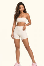 Sleek Sculpt Bandeau Active Short Matching Set