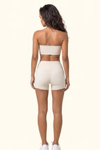 Sleek Sculpt Bandeau Active Short Matching Set