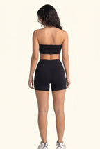 Sleek Sculpt Bandeau Active Short Matching Set