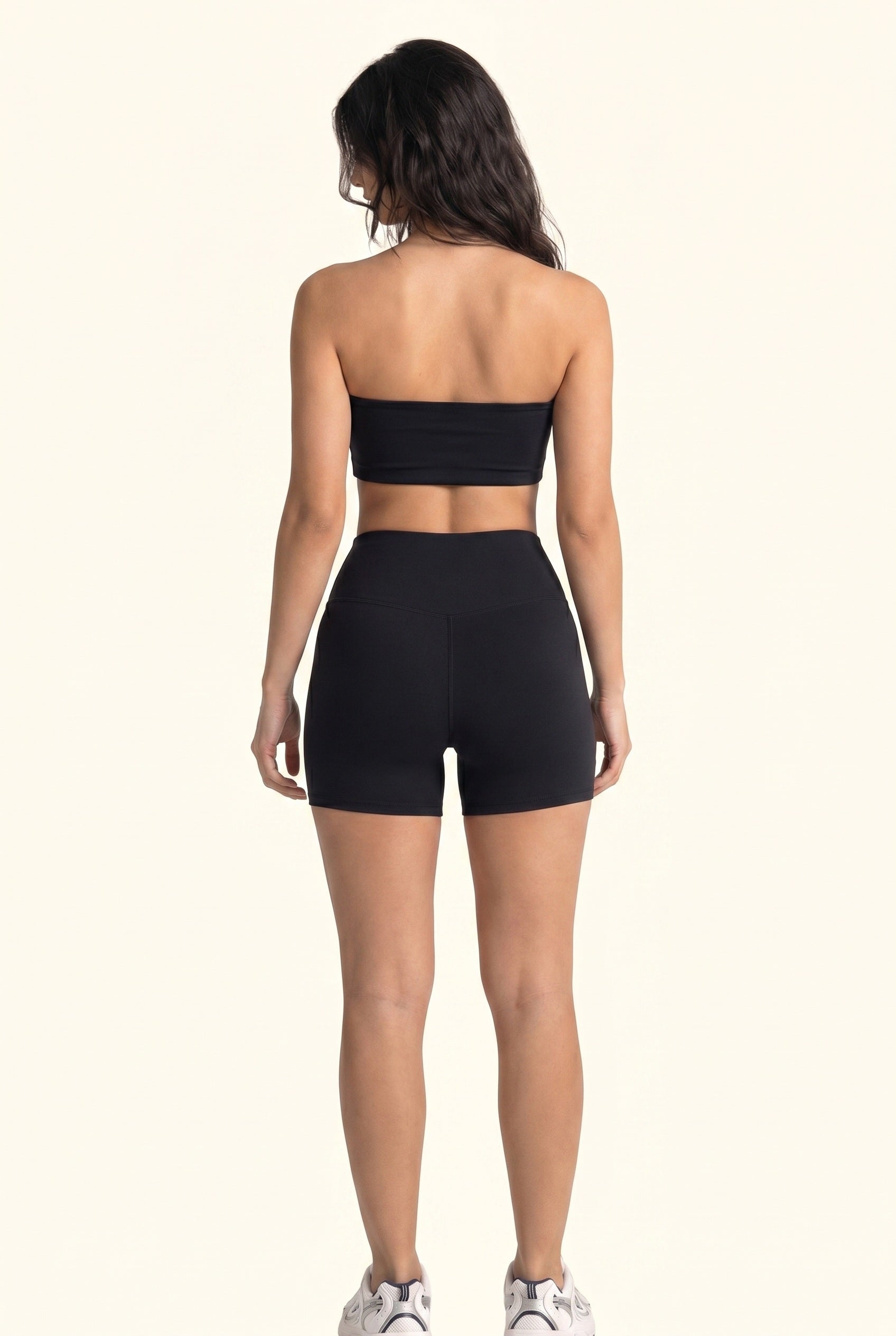 Sleek Sculpt Bandeau Active Short Matching Set