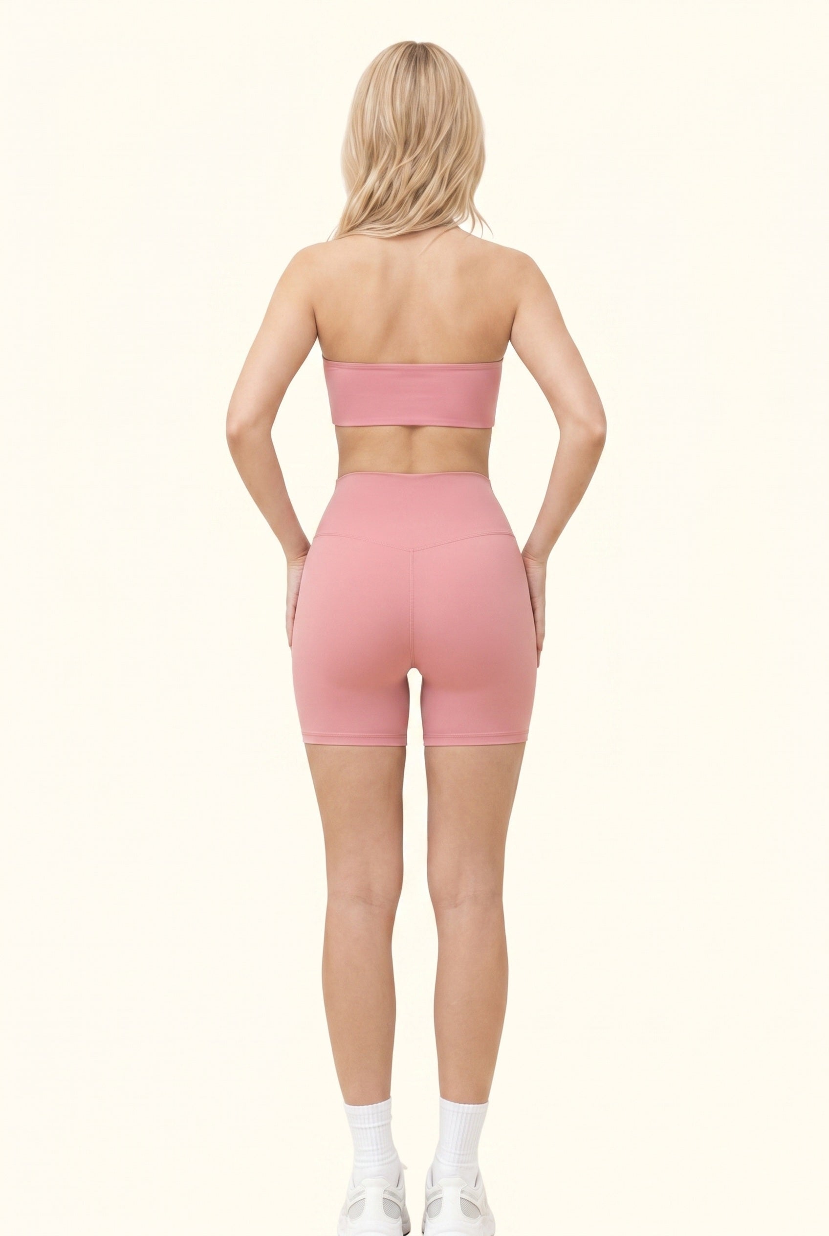 Sleek Sculpt Bandeau Active Short Matching Set