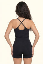 Sleek Contour Cropped Tee Active Set