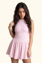 Zip Front Sculpt Fit Studio Active Dress