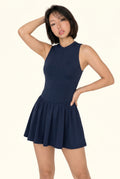 Zip Front Sculpt Fit Studio Active Dress