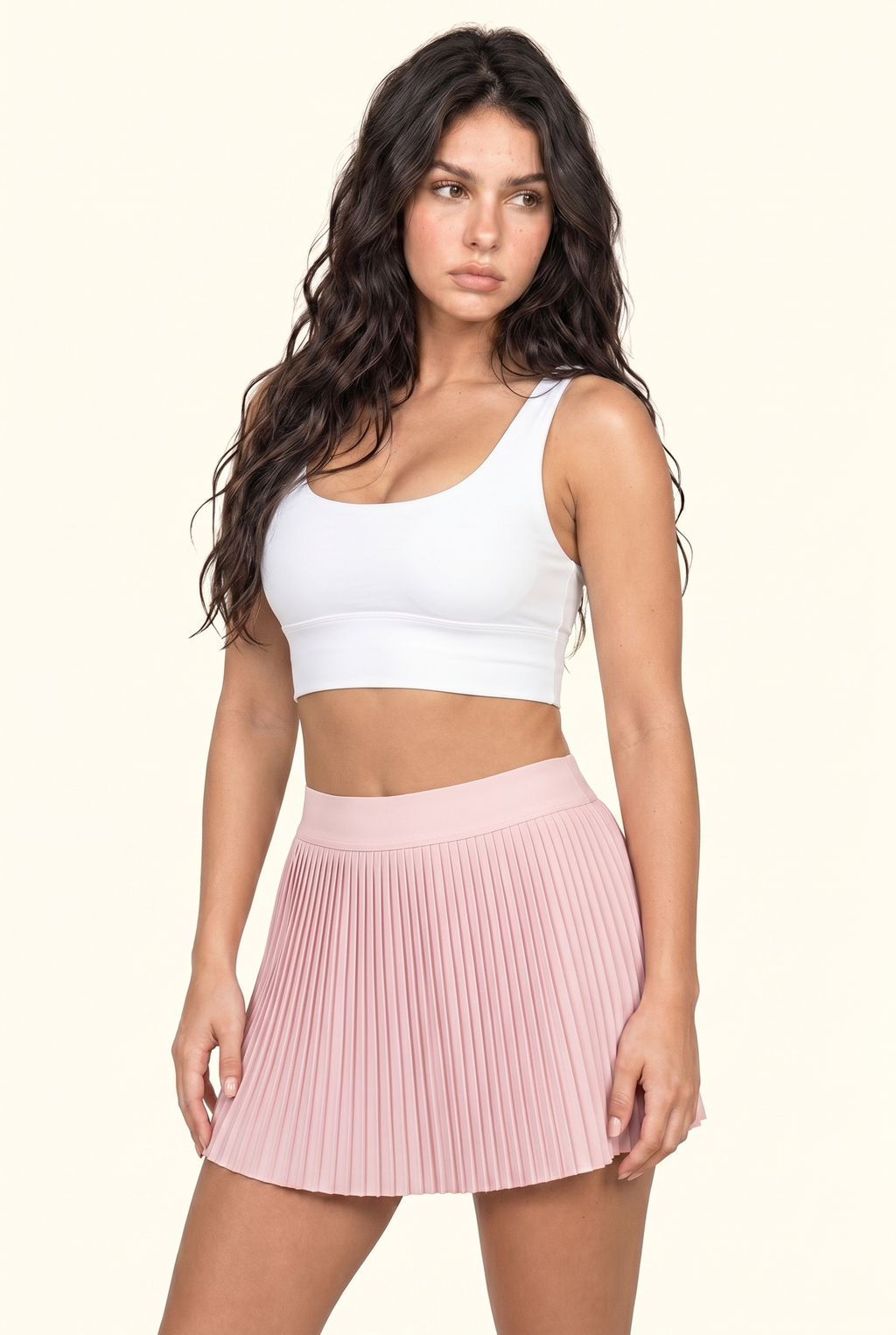 Active Tennis Skirt with Pockets