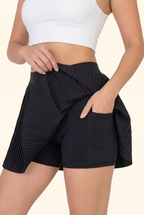 Active Tennis Skirt with Pockets
