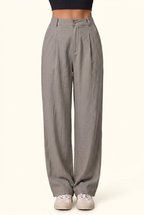 High Rise Fluid Wide-Leg Pant