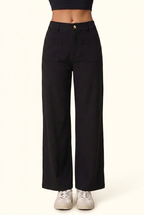 Elevated Corduroy Wide-Leg Pant
