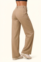 Elevated Corduroy Wide-Leg Pant