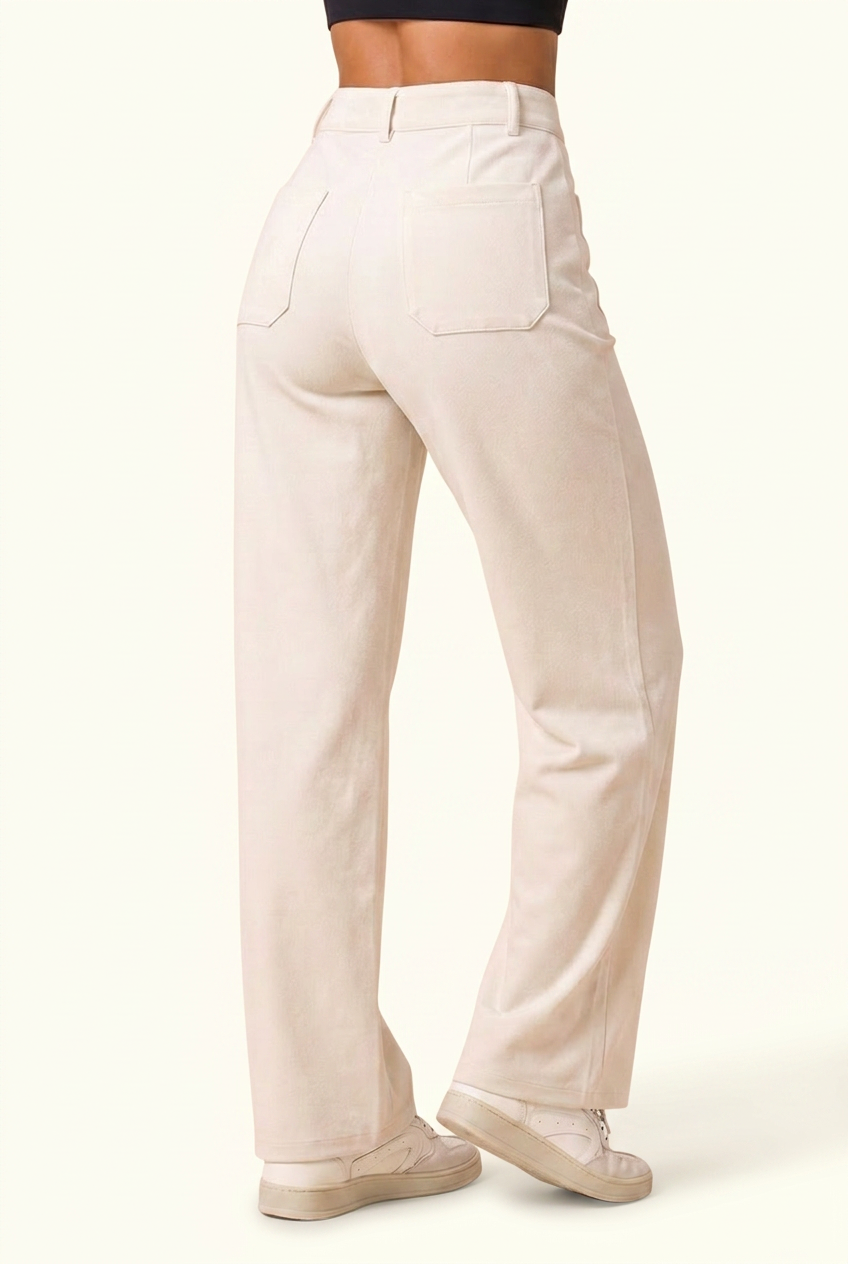 Elevated Corduroy Wide-Leg Pant
