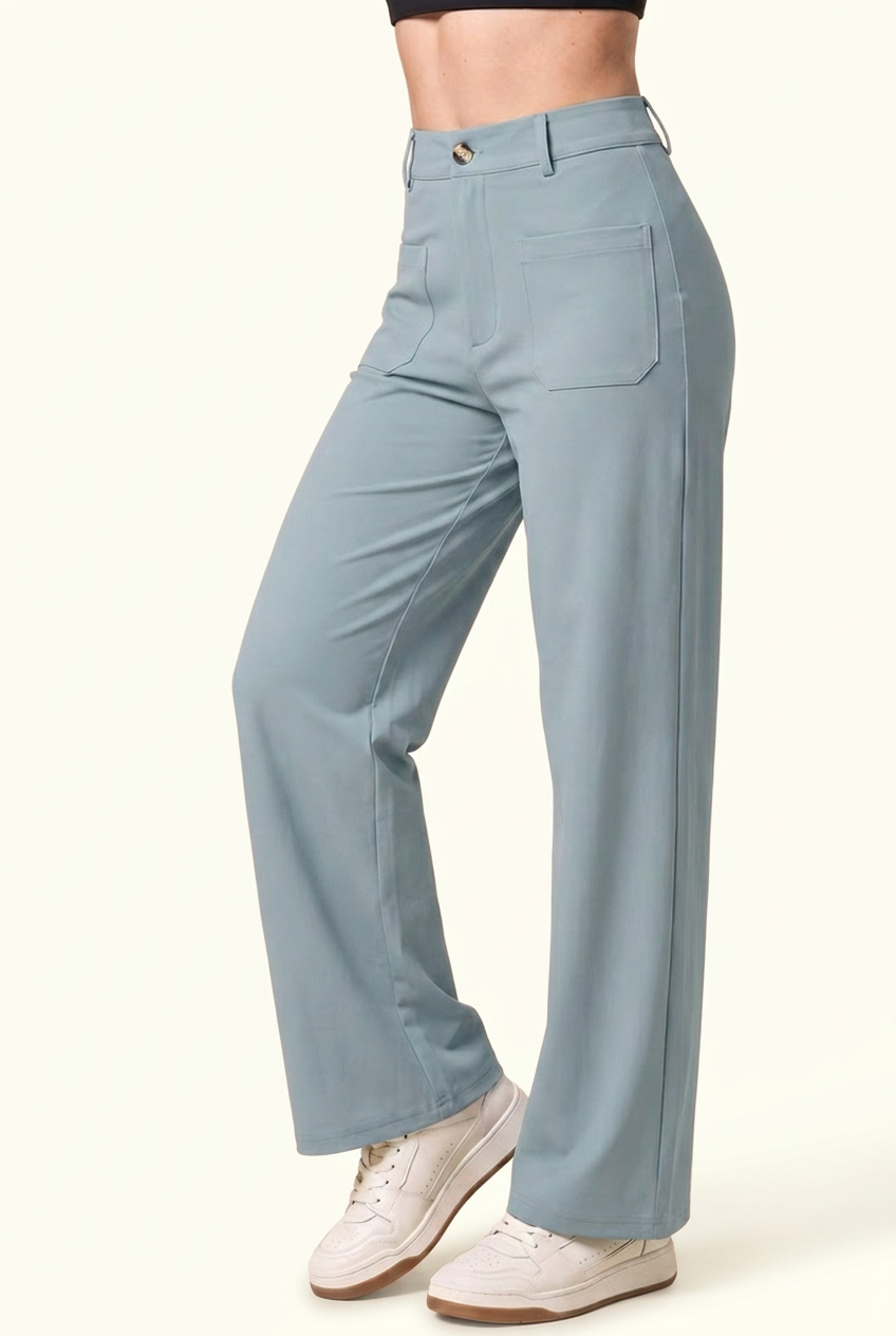 Elevated Corduroy Wide-Leg Pant