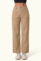 Elevated Corduroy Wide-Leg Pant