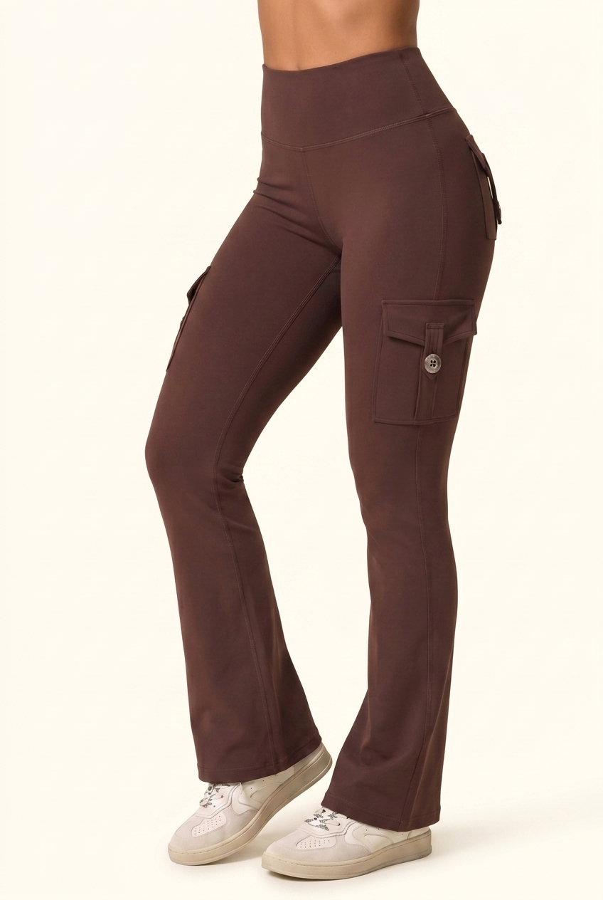 High Rise Sculpt Cargo Legging