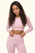 Elevated Sculpt Studio Crop Top Matching Set