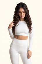 Elevated Sculpt Studio Crop Top Matching Set