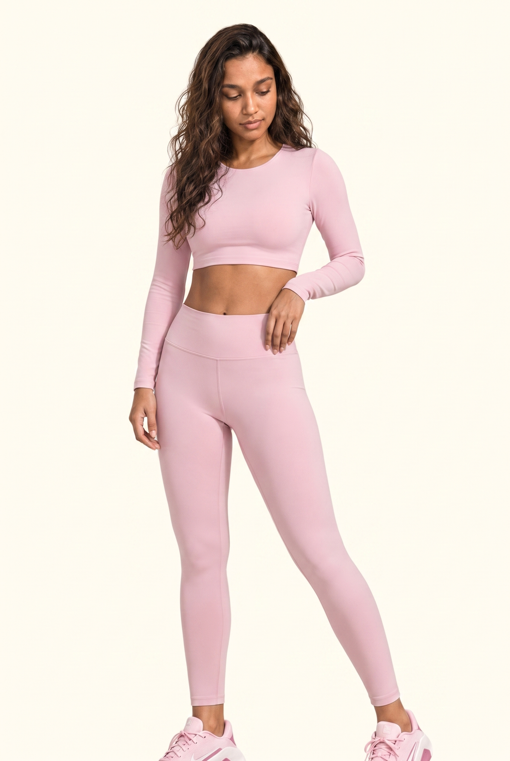 Elevated Sculpt Studio Crop Top Matching Set