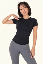 Contour Short Sleeve Studio Top