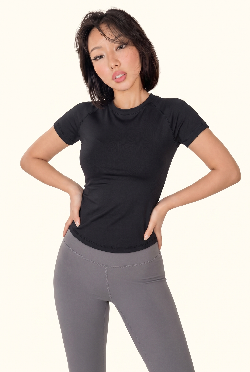 Contour Short Sleeve Studio Top