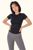 Contour Short Sleeve Studio Top
