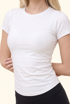 Contour Short Sleeve Studio Top