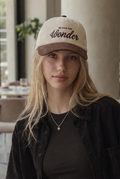 Gorra lifestyle de pana con visera curva