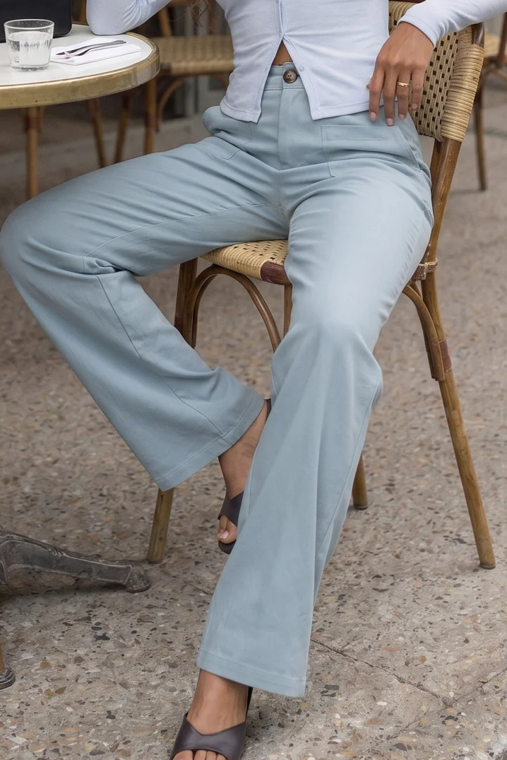 Pantalón de corduroy de pierna ancha Elevated